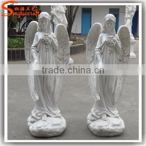 songtao factory price concrete statue molds resin fiberglass sculpture angle molds statue