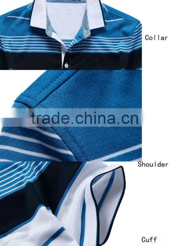 2014 fashion summer cotton men knit shirt