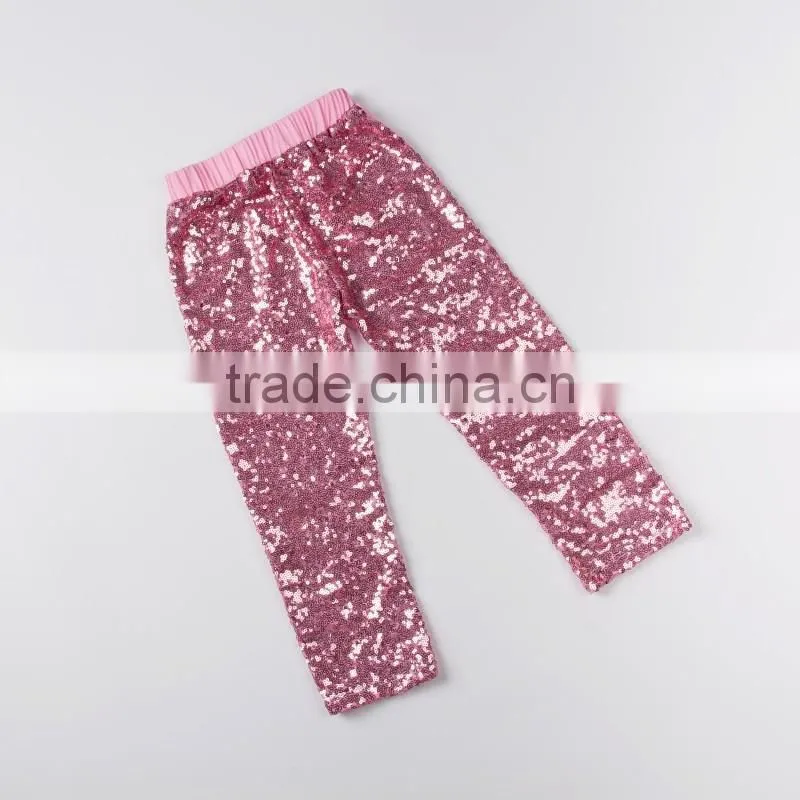2016 America new style high quality popular sequin cotton pants