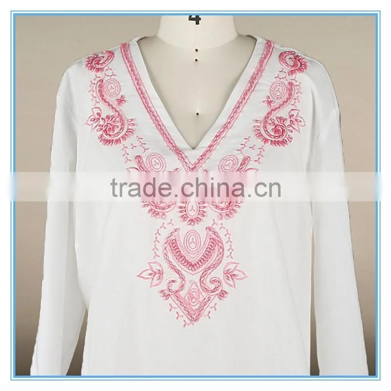 New design custom t shirt Sweatshirts office lady shirt with high quality