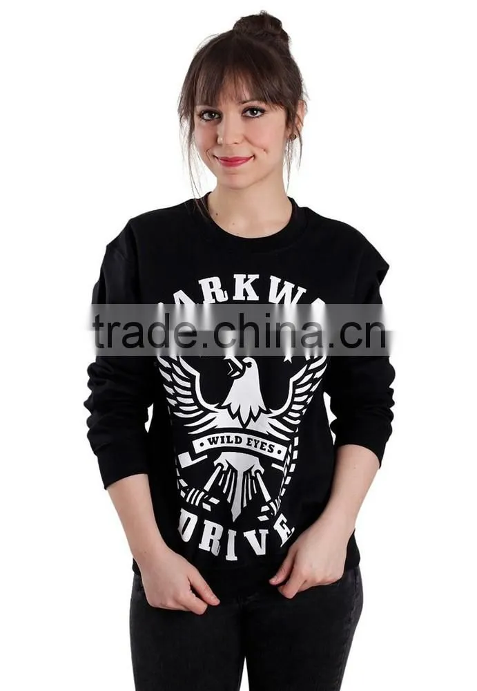 Fashion cotton warm lady sweatshirt fashion couple pullover sweater
