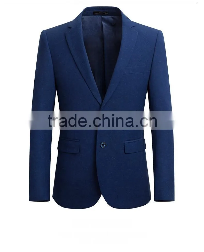 Oem Design Blue Custom Blazer Men Casual Latest Suits Jacket In Fashion