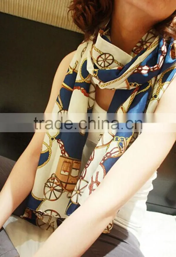 Cheap price new arrival 4 color choice design high quality chiffon material women's fashion hijab scarf