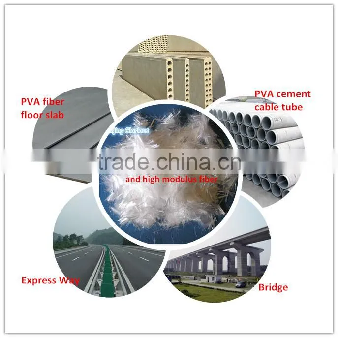 PVA cement fiber