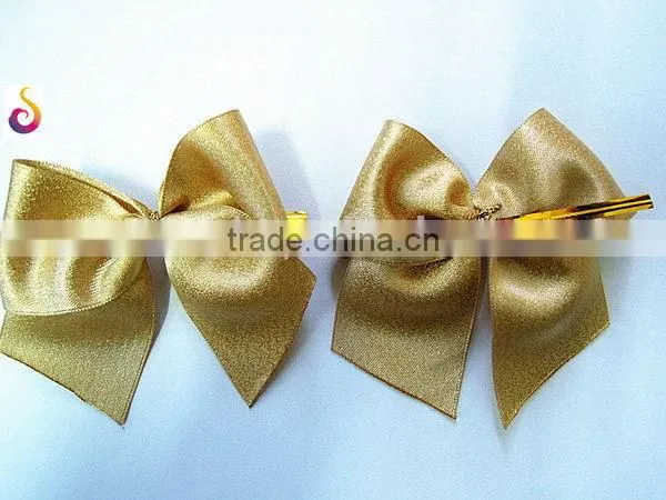 New top sell butterfly shape ribbon bows with sequin