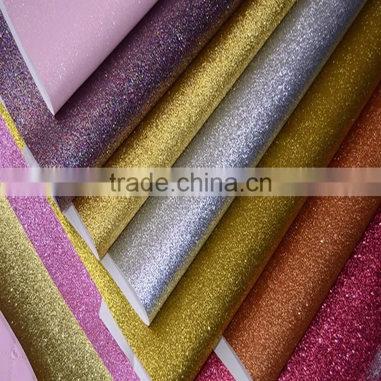 online service glitter blingbling shoe pu leather