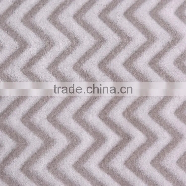 Gradient pattern super soft flannel fleece blanket