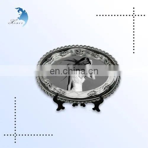 High Quality Custom Design Carved/Glossy Metal Photo Frame/Picture Frame