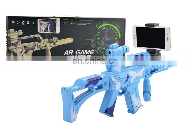 new design bluetooth AR gun with 44 games
