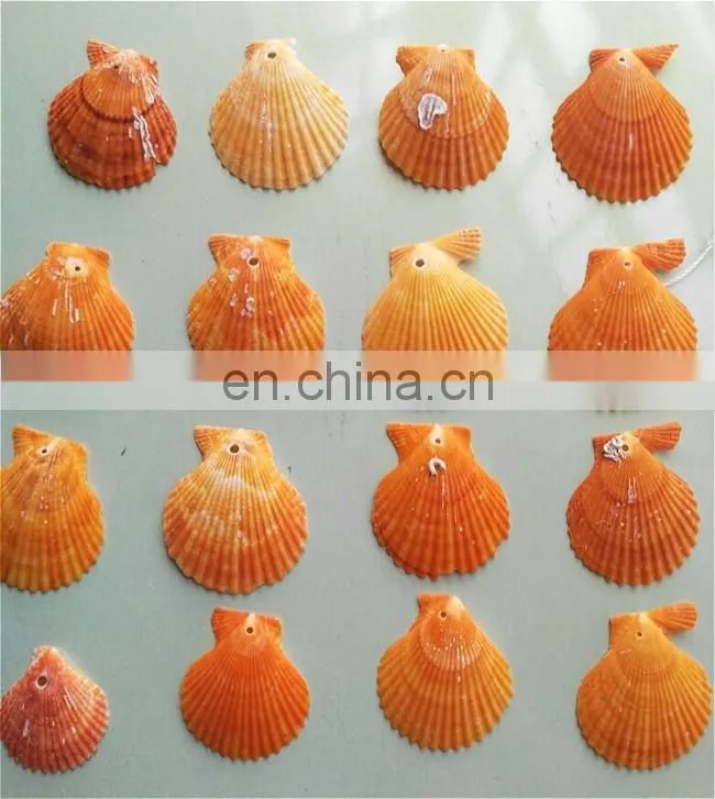 DIY natural seashell color style charm shell accessories for jewelry finding