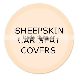 2015 Winter New Double face sheepskin fingerless glove