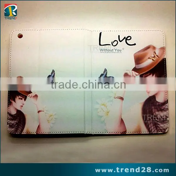 girl leather case for ipad mini tablet