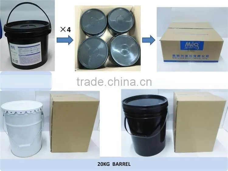 Water based crystal Varnish, easy to stick powder