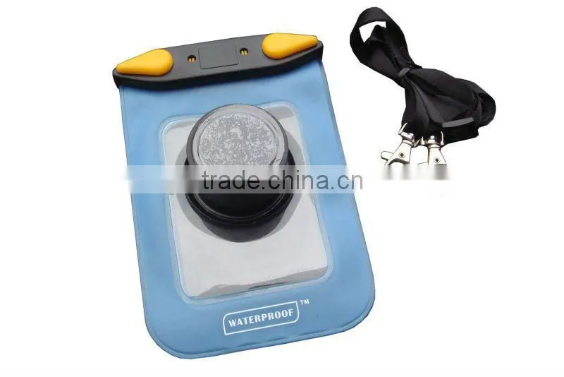 PVC waterproof camera bag for swimming diving pouch