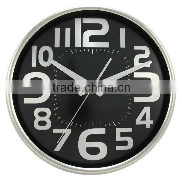 30cm size plastic clock wall