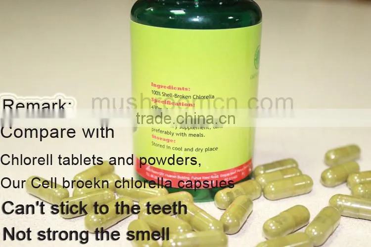 Health Chlorella Benefits Capsules Cure