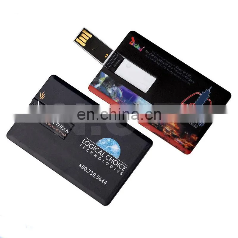 Credit Card Shaped Flash USB Drive