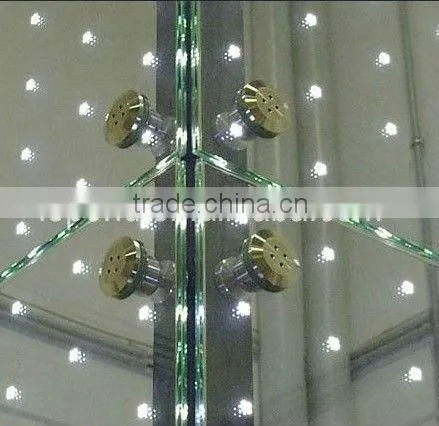 led glass shelf light/led glass panel