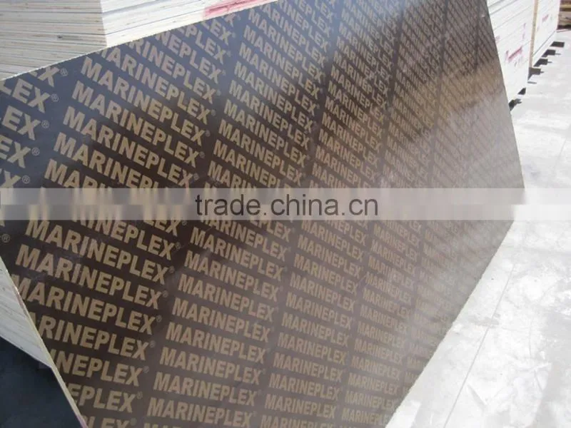 Shandong Linyi Film Faced Plywood Marine Plywood Construction Plywood One of the largest film face plywood factory in linyi hot