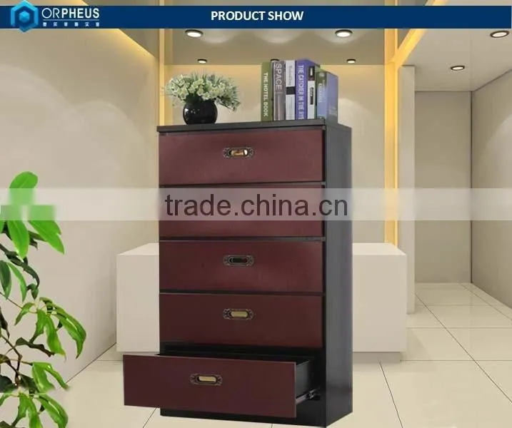 Steel Material Dressers and Modern Appearance Bedroom Dresser Coupling Home Furniture 5 Drawer Steel Dresser