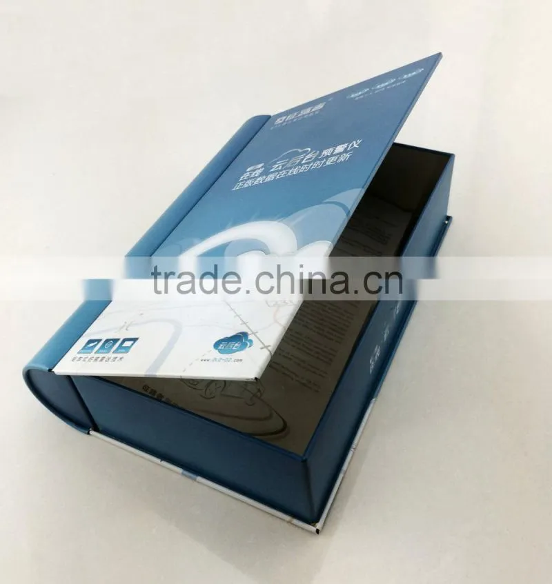 unique new design empty book shape tin can