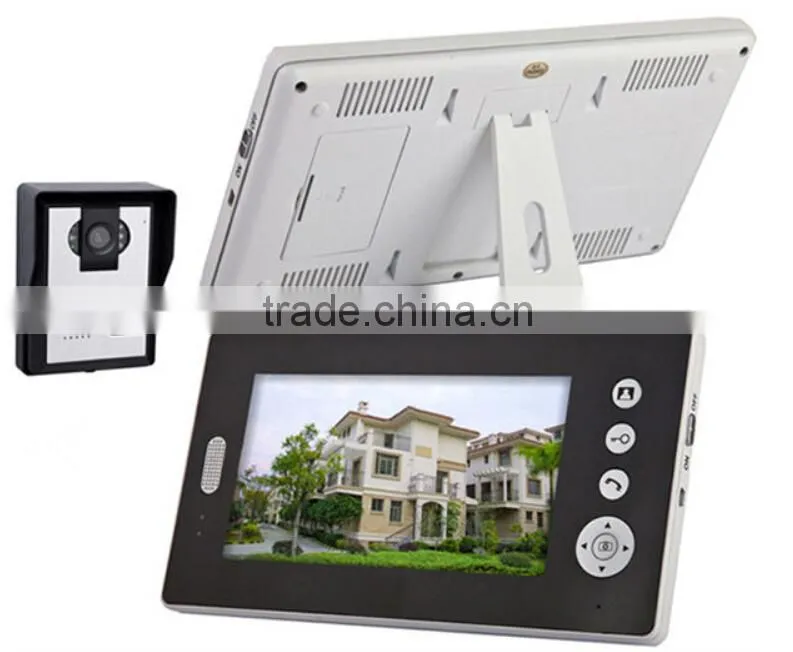 2015 new 7 inch color wireless video door phone , wifi video door phone,lcd color monitor