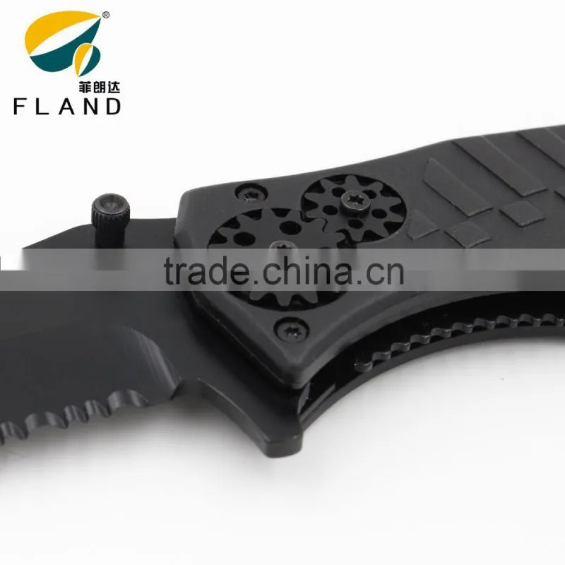 yangjiang factory manufacture 2015 New style multi function with gear saber hunting knife