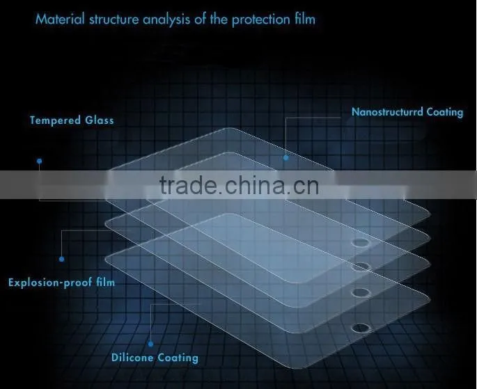 Newest! Factory price mobile phone 0.15mm Toyo AB glue Tempered Glass Screen protector / film for iphone 6 6s plus