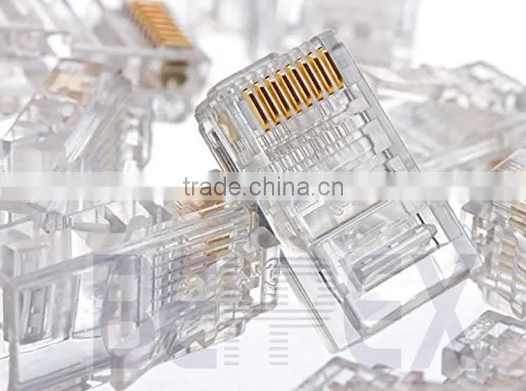 RJ45 UTP Cat5e Crimp Plug Modular Plug