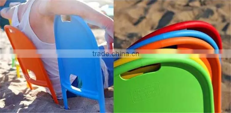 Beach Chairs Wholesale New Outdoor Backrest Lightweight Plastic Beach Chair