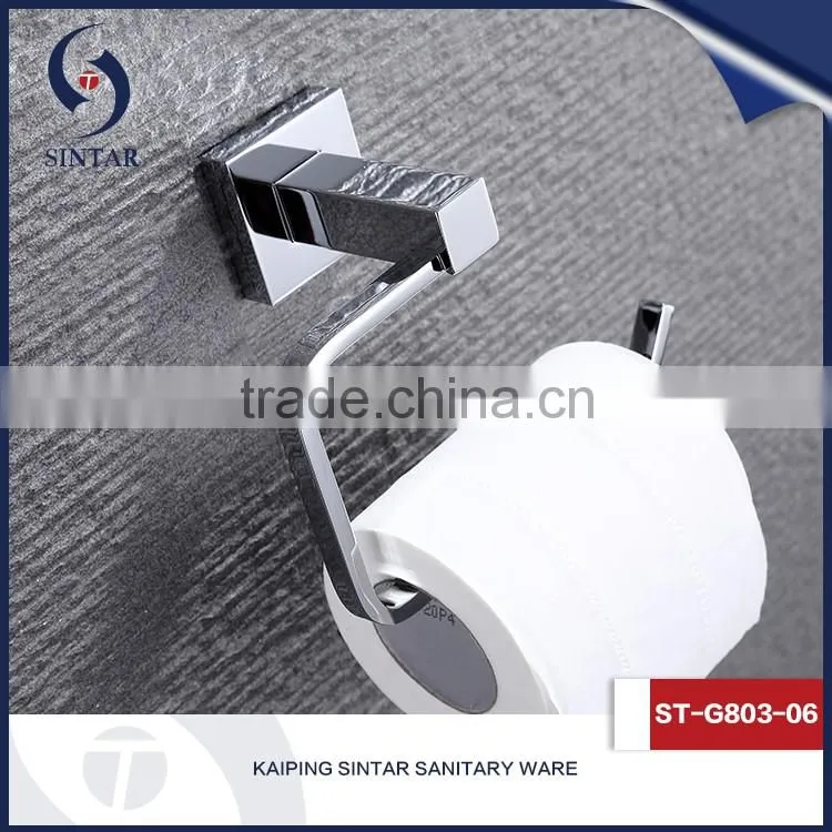 Hot sale Brass chrome roll tissue holder for bathroom