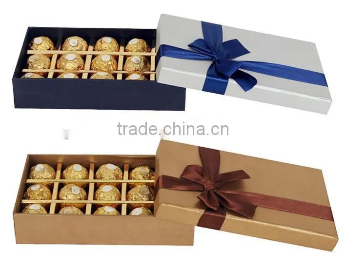 Chocolate individually wrapped packagings Print your own logo ODM OEM orders
