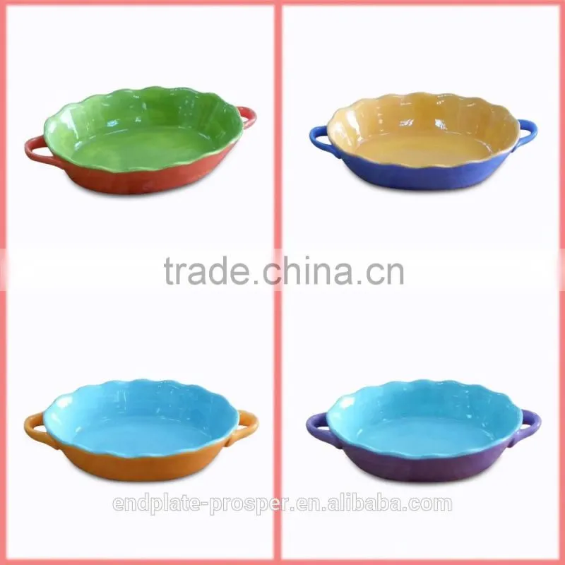 Wholesale Stoneware Mini Ceramic Casserole Cookware