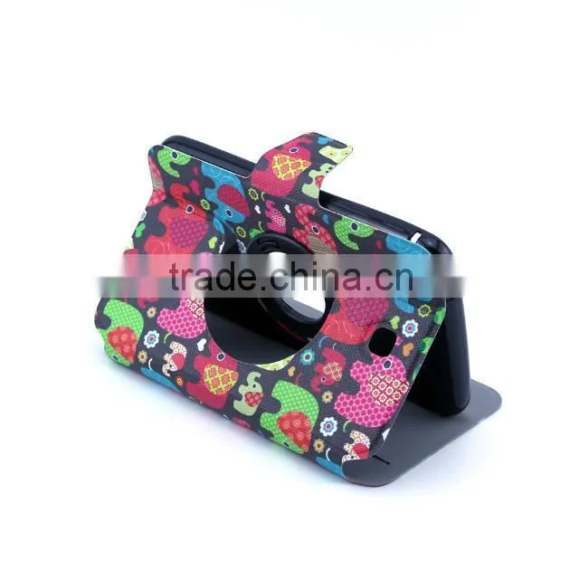 Rubber leather case for samsung galaxy tab 3 p3200