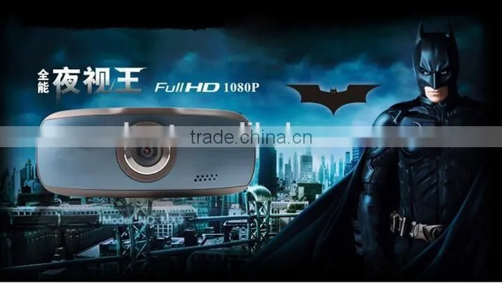 car dvr D2 night vision king rearview mirror tachograph / 1080P Full HD super wide angle / WDR / Novatek 96650