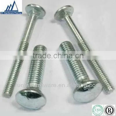 Din603 stainless stain znic plated carriage bolt for sale