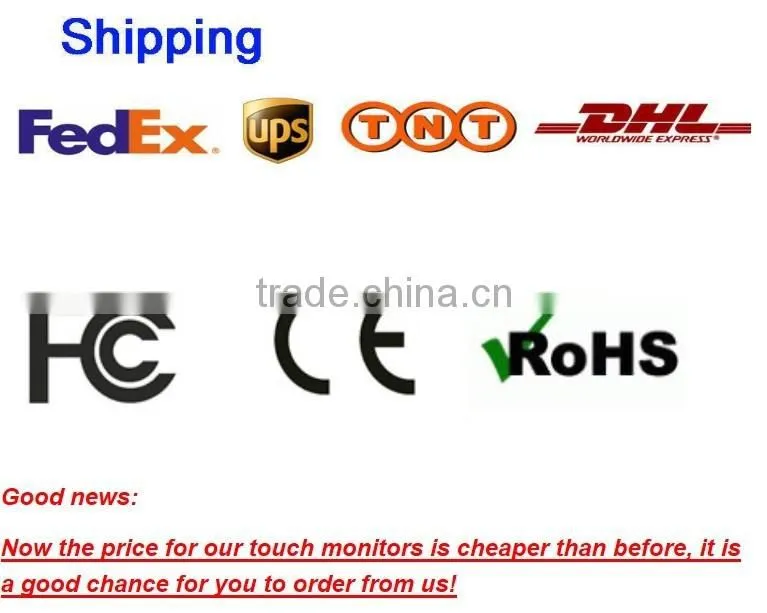Winmate 19 inch Industrial Display Touch Screen Monitor Open Frame
