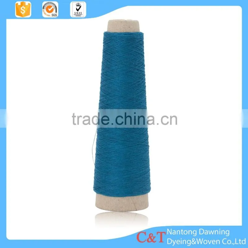 Ring spun polyester dyed yarn
