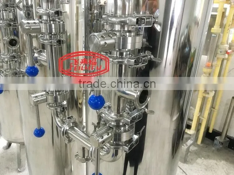 2000Liter/h Ro water purifier/purified mineral water treatment facilities