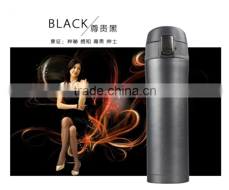 stainless steel hot water bottle with lock lid