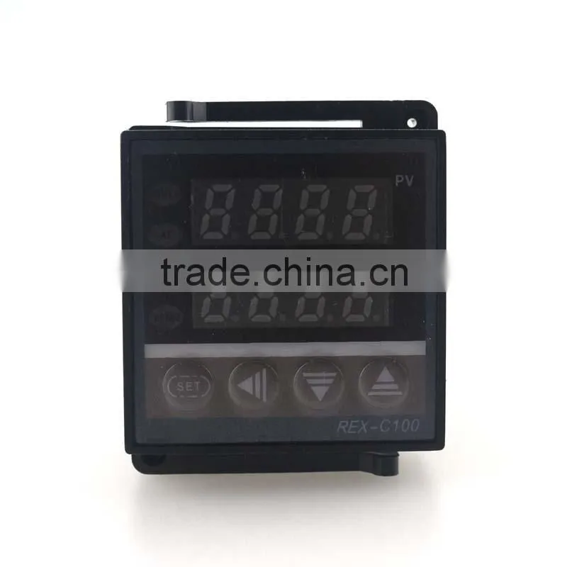 Digital PID Thermostat Temperature Controller Regulator REX-C100 With Thermocouple K Probe,Relay Output