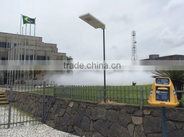 2015 new design 25W LED; 50W solar cell, All in one Solar Motion Street Lighting