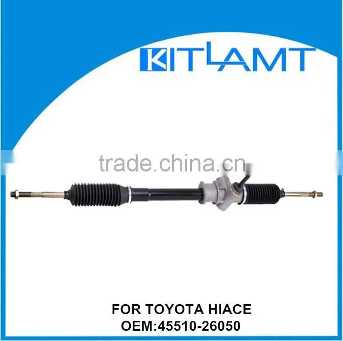 manual steering rack and pinion china for TOYOTA HIACE 45510-26050