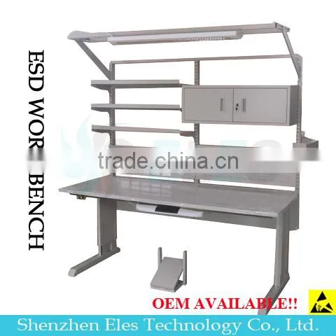 antistatic furniture rywl heavy duty anti-static workbench