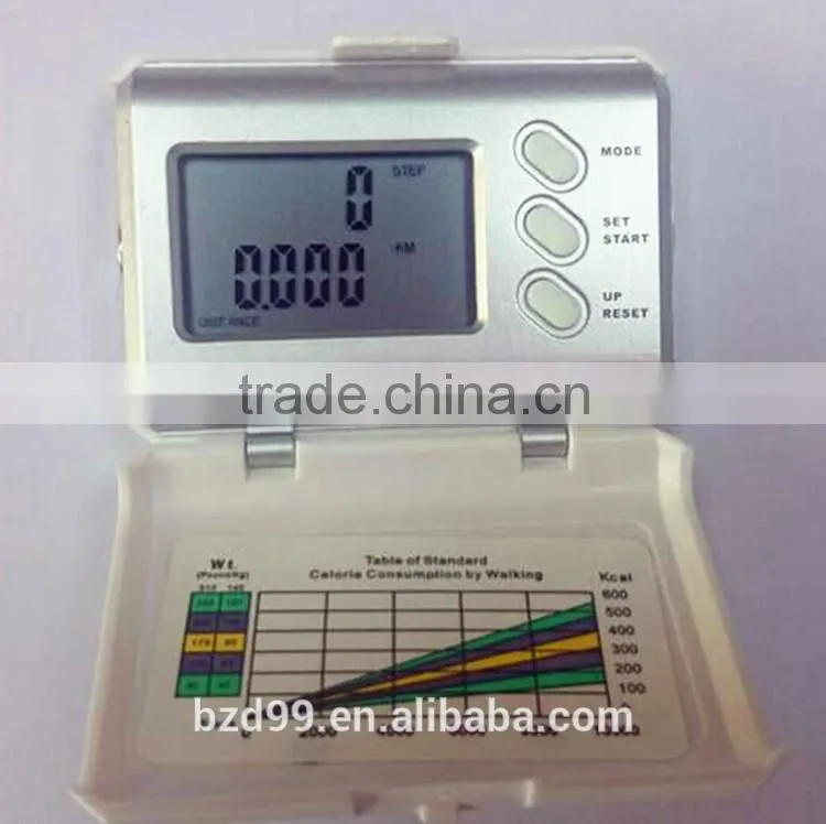 Multi-functional Manual Use Pedometer Digital Pedometer with Steps/Distance/Calorie/ OEM/ODM Manufacturer Wholesale Supplier