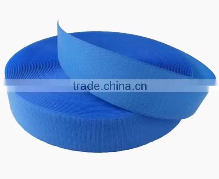 100% Nylon colorful reusable sew on hook and loop fastener straps