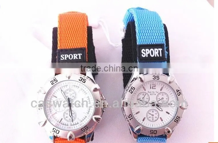 Fashion woven sports watch for kids