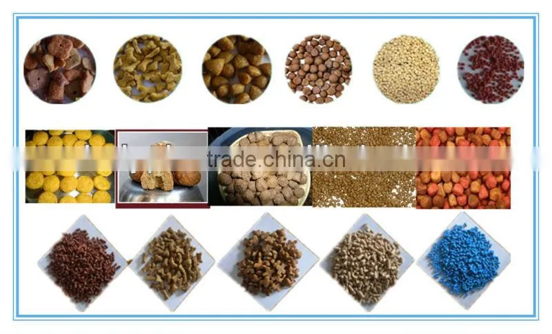 Multi-functional high quality factory price small capacity pet food production line in china