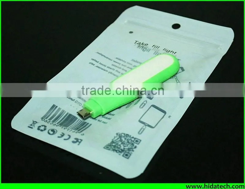 Hot selling mobile phone led mini selfie light for Apple iPhone 6 iphone 6s