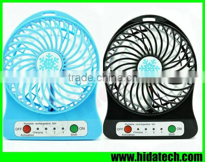 Hot Selling Powerful Wind Rechargeable Table Fan Portable Fan Hand Fan